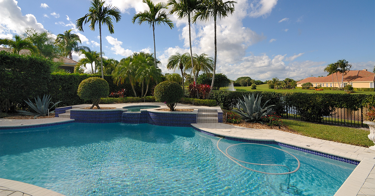 luxury swimming pool