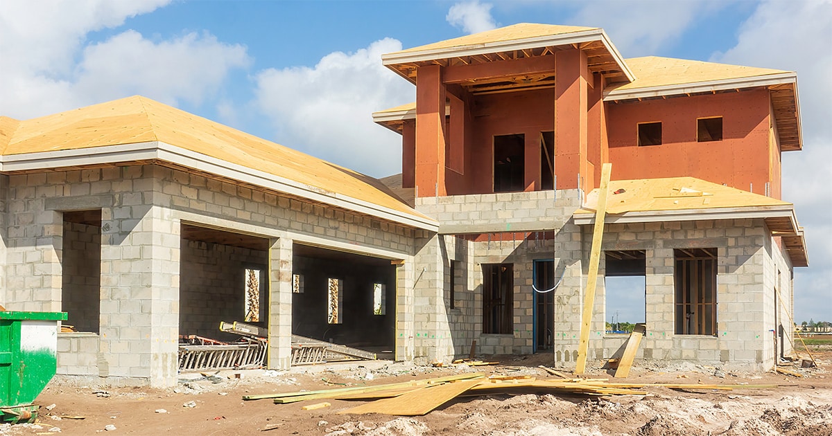 investing in new construction homes
