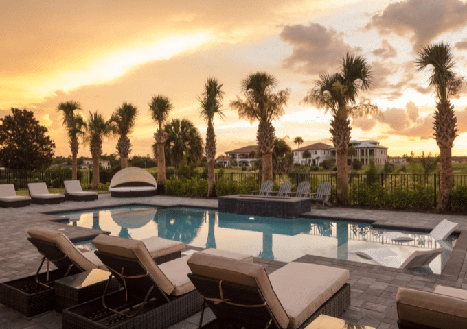 luxury outdoor living